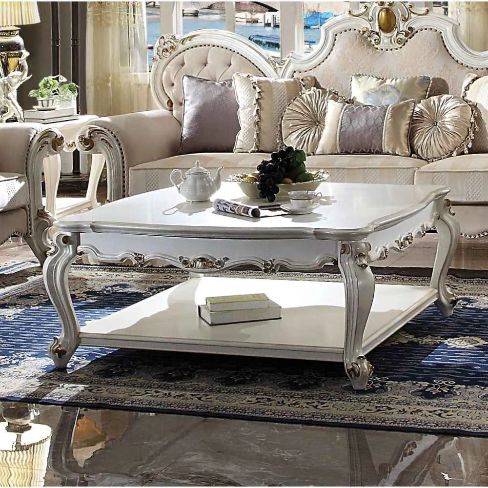Stylish Picardy – Coffee Table – Antique Pearl Proven