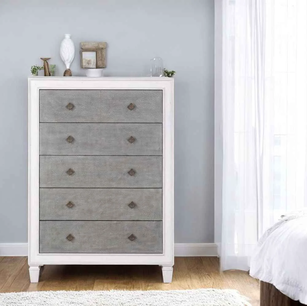 Long-Lasting Katia – Chest – Rustic Gray amp Weathered White Green
