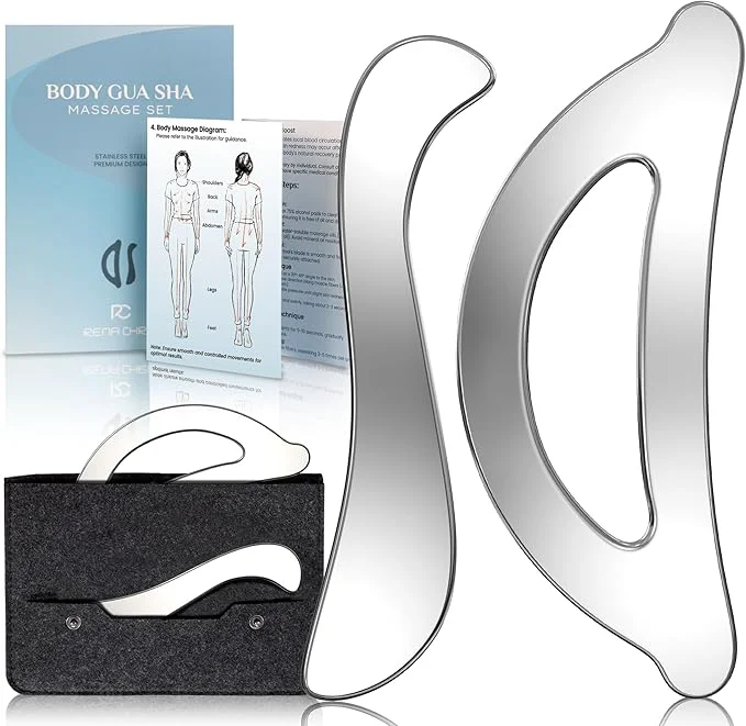 Durable Rena Chris Muscle Scraper Tool Set Easy-to-Use