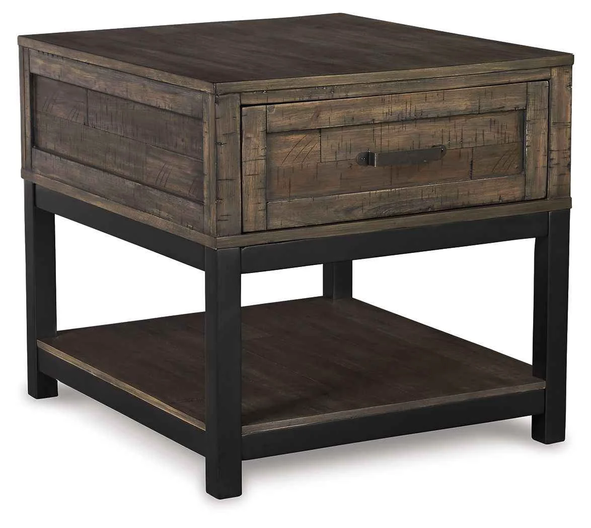 Superior Johurst – Rectangular End Table – Grayish Brown Next-Generation