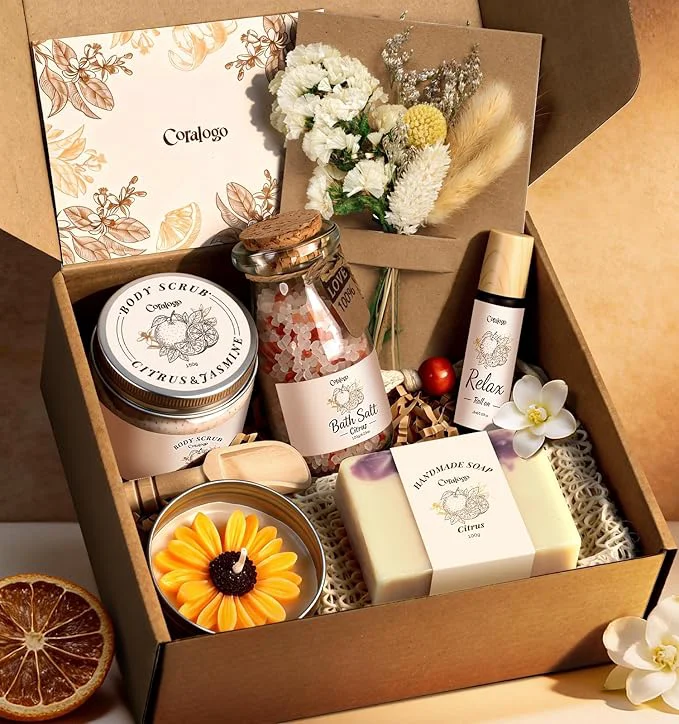 Premium Material Coralogo Spa Gift Basket for Women Easy-to-Use