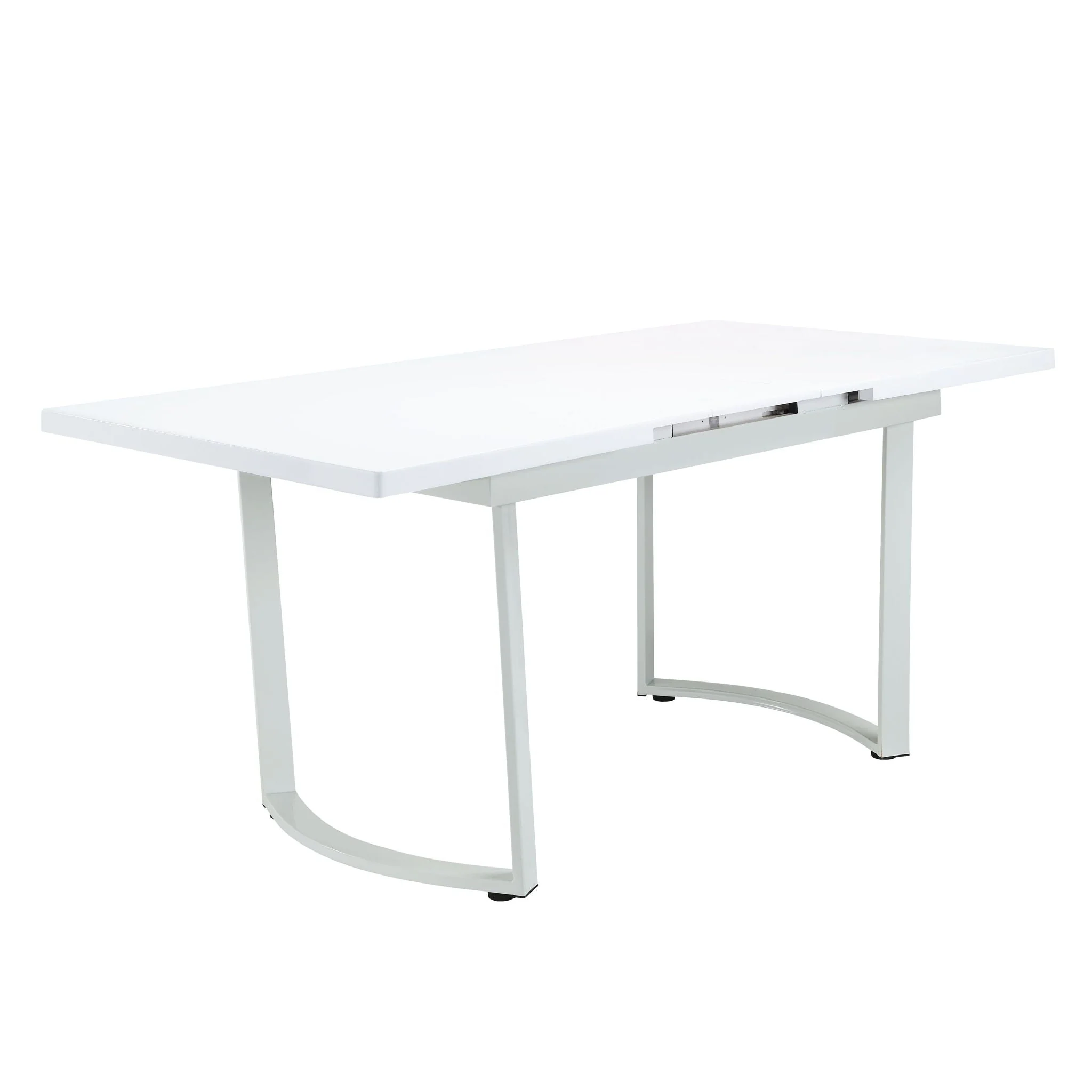 Elegant Palton – Dining Table – High Gloss White Sustainable
