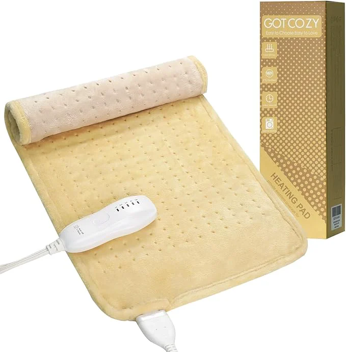 Convenient GOTCOZY Heating Pad for Back Pain Relief Cramps Electric Heating Pads for Top-Quality
