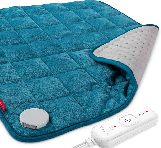 Exclusive Comfytemp Weighted Heating Pad for Back Period Birthday Gifts for Women Men Classic