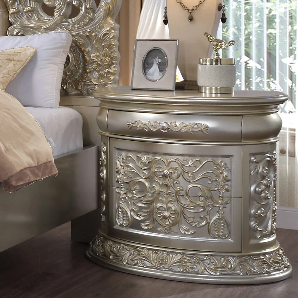 High-End Sorina – Nightstand – Antique Gold Optimized