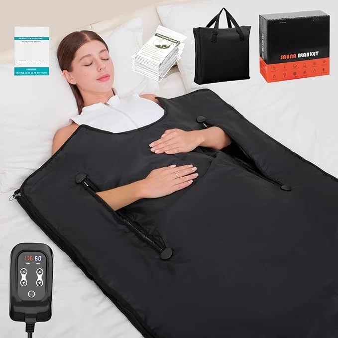 Fashionable Infrared Sauna Blanket for Home Portable Design Full Body Detox Therapy Traditional