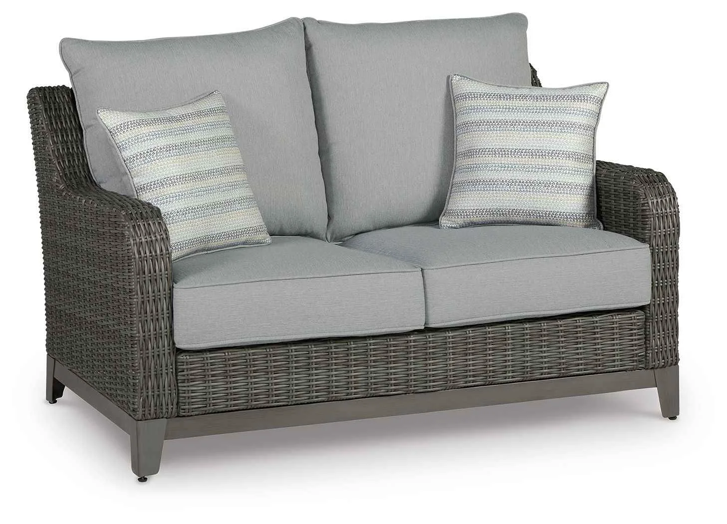 Effective Elite Park – Loveseat w Cushion – Gray Clean