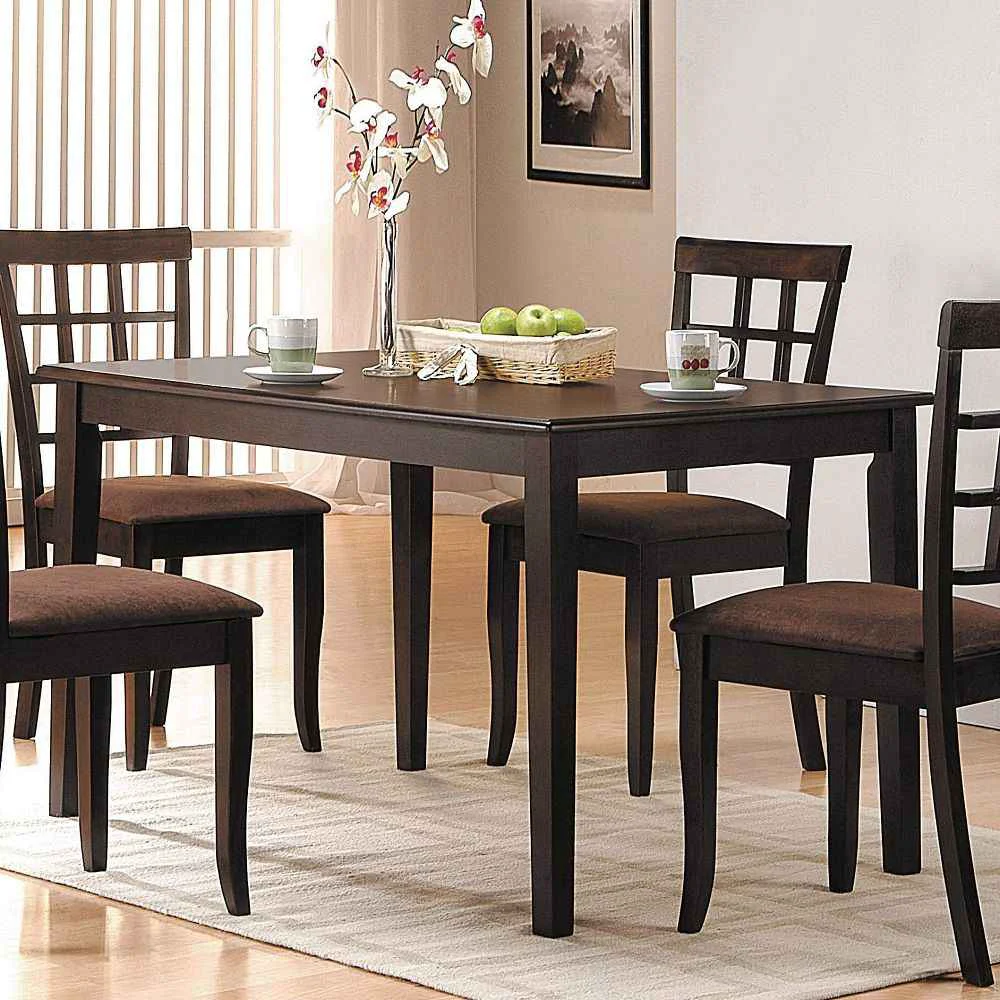 World-Class Cardiff – 48 quot Dining Table – Espresso Proven