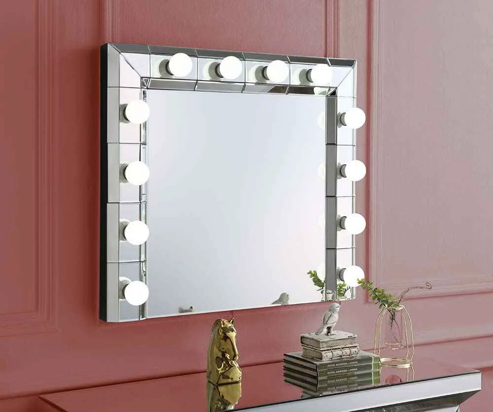 Stylish Dominic – 28 quot Accent Mirror – Mirrored Verified