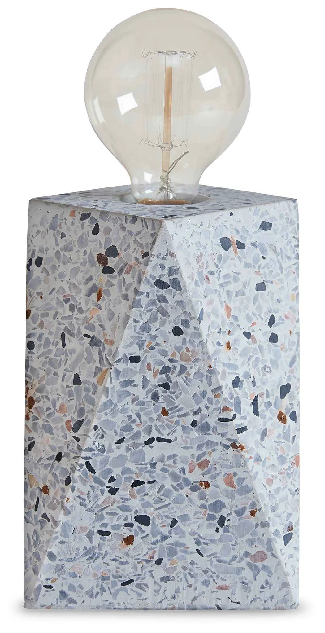 Long-Lasting Maywick – Concrete Table Lamp – White Healthy