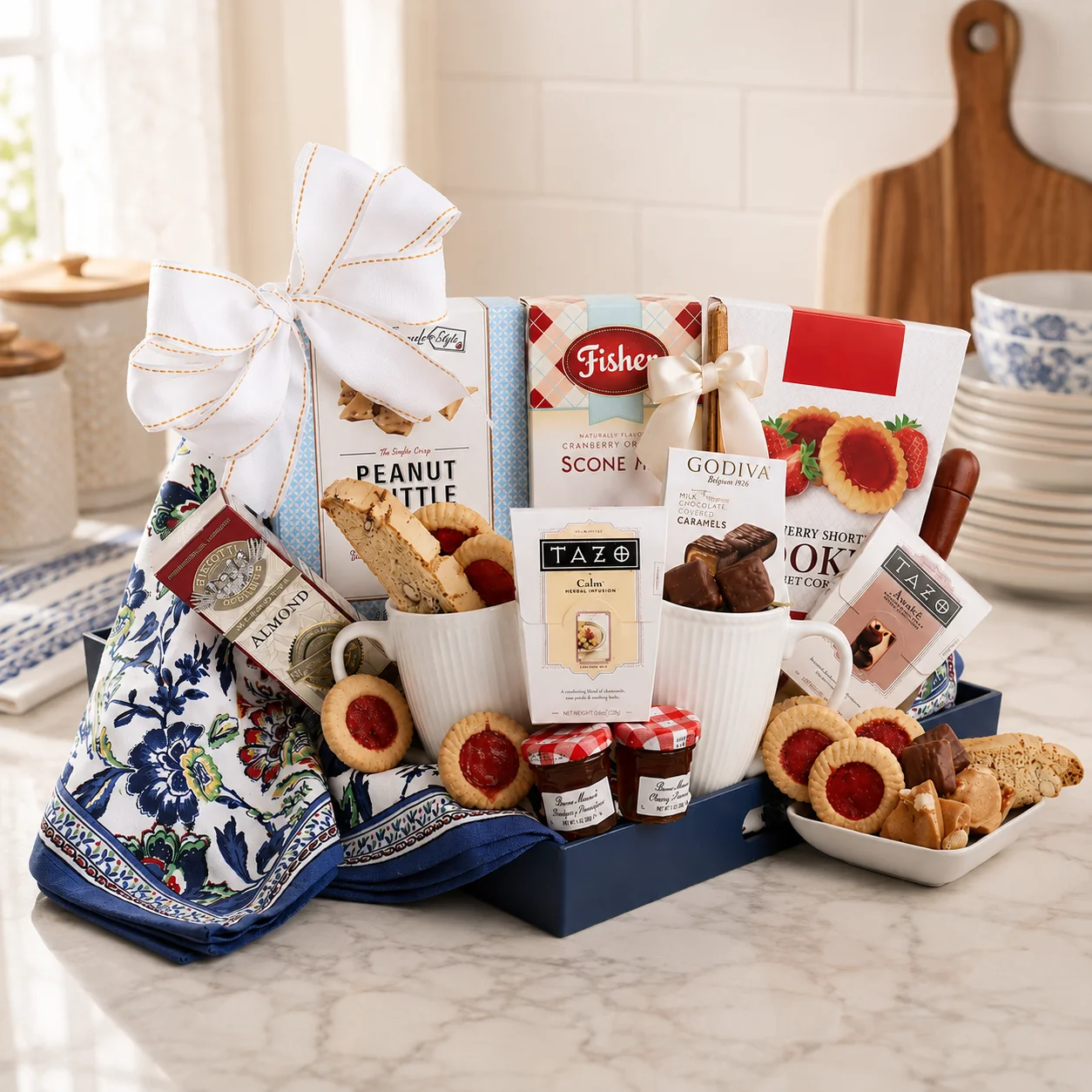 Certified Good Morning Breakfast Tray Gift Basket Comfortable