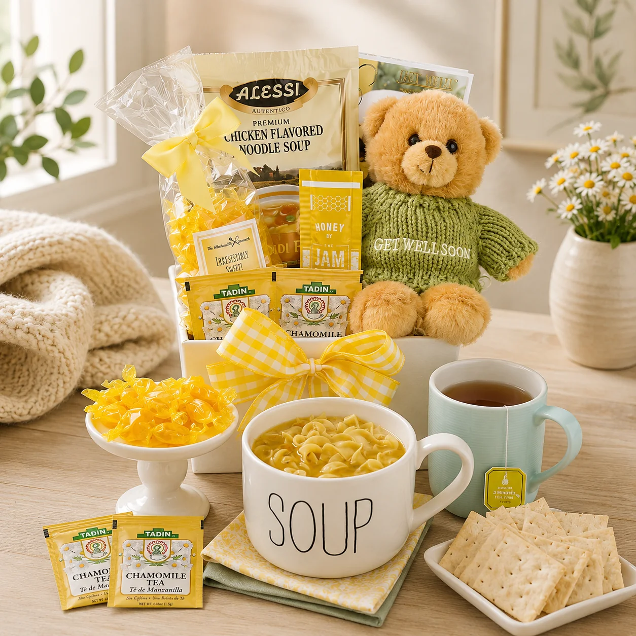 Refined Hugs amp Well Wishes Gift Basket Relaxed