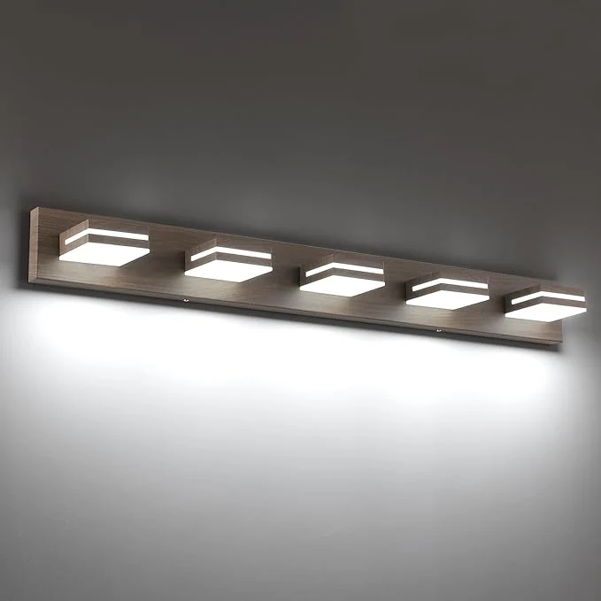 Original SineRise LED Modern Bathroom Vanity Light Fixtures Casual