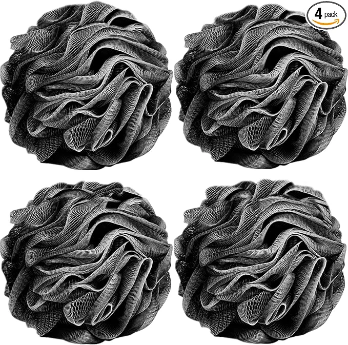 Secure Fu Store Loofah Sponge Shower Loofahs 50g Bath Sponges Mesh Balls Body Scrubber Selected