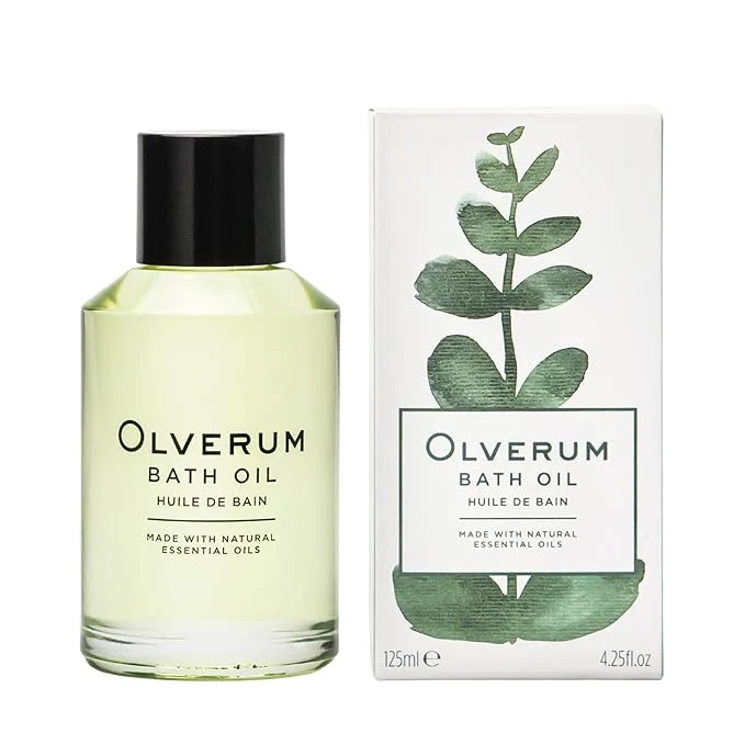 Healthy OLVERUM – Natural Bath Oil Vegan Cruelty- Revitalizing Clean Beauty Practical