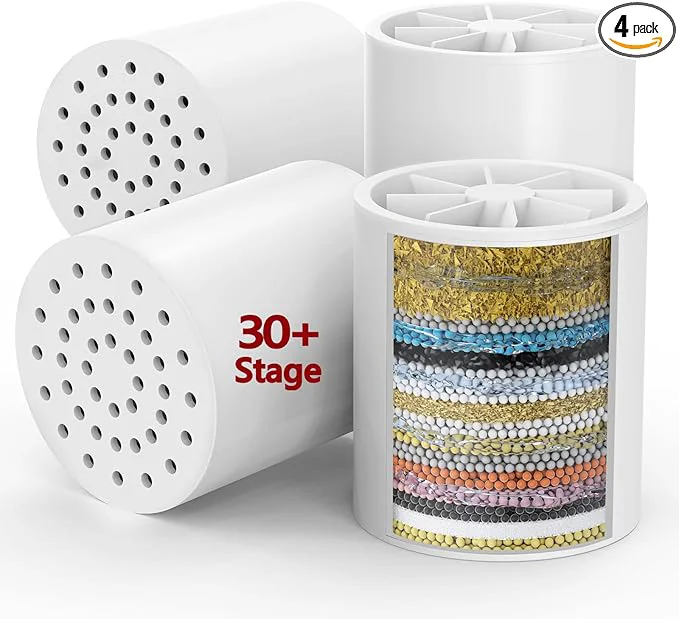 Comfortable Longriver 4 Pack 33 Stage Universal Shower Filter Cartridge Casual