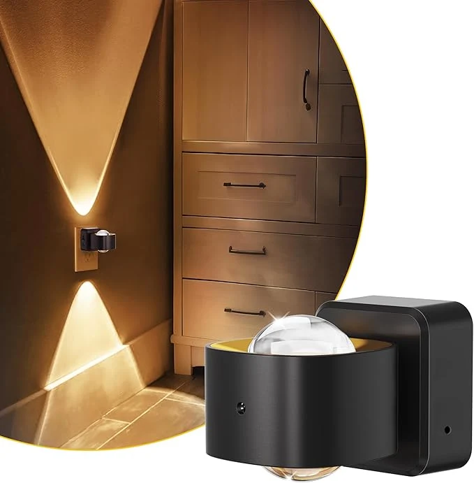 World-Class L LOHAS LED Night Light Projector Night Lights Plug into Wall Dusk to Dawn Trendy