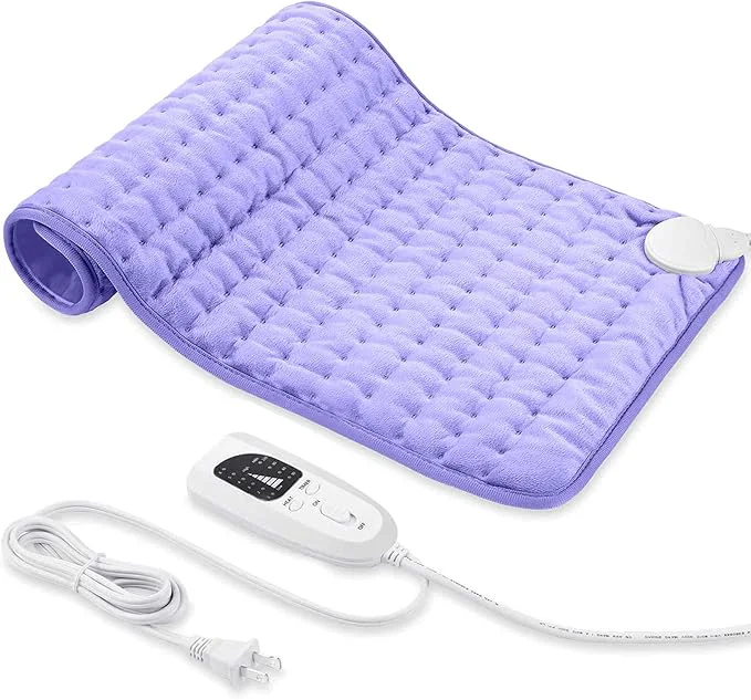 Smart Electric Heating pad with 6 Heat Settings Auto Shut Off Dry Electric Heating Traditional
