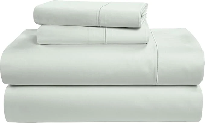 Traditional LANE LINEN Egyptian Cotton Ultra Soft Queen Size Sheets Set Mercerized Silky Sateen Weave Fully Elasticized Fitted Sheet with French Seam Hotel Quality Thick Luxury Bed Sheets – Murmur Exclusive