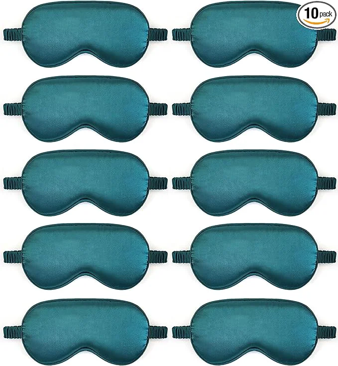 Sustainable 10 Pack Sleep Mask Silk Eye Mask Luxury