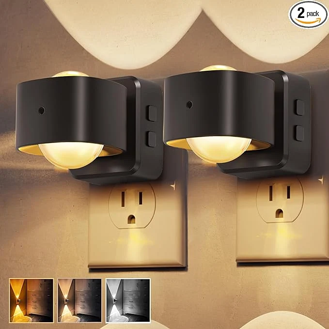 Next-Generation L LOHAS LED Night Light Projector Night Lights Plug into Wall Reliable