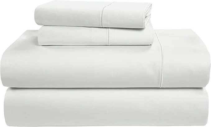 Premium LANE LINEN Egyptian Cotton Bed Sheets sábanas Queen Soft amp Comfy Luxury Hotel Like Thick Bedding Sheets amp Pillowcase Set Machine Wash Cooling 15 39 39 Queen Deep Pocket Sheet Set – Vaporous Gray