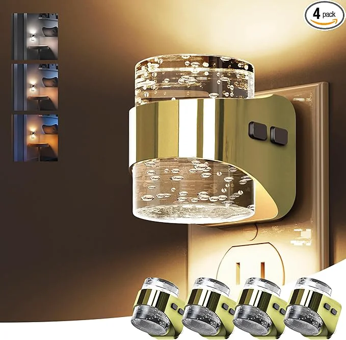 Secure L LOHAS LED 4 Pack 3CCT Night Lights Plug into Wall 3000K 4000k 5000K Innovative