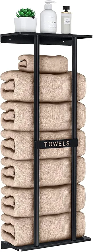 Secure STWWO Towel Racks for Bathroom Bathroom Towel Storage Wall Mounted 30 inch User-Friendly