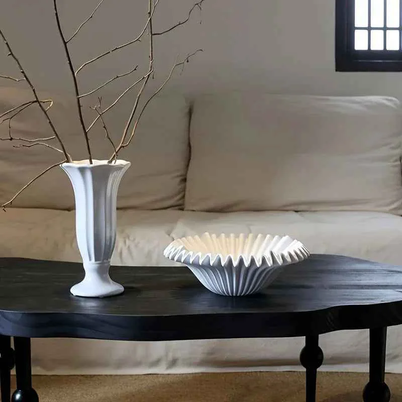1pc Elegant European-Style Marble-Resin Tabletop Storage Basket Modern Wave Design Multi-Functional Decorative Bowl for Keys Jewelry Office Supplies Shelf Organizer – Classic Round Shape I for Wedding amp Holiday Deco Long-Lasting