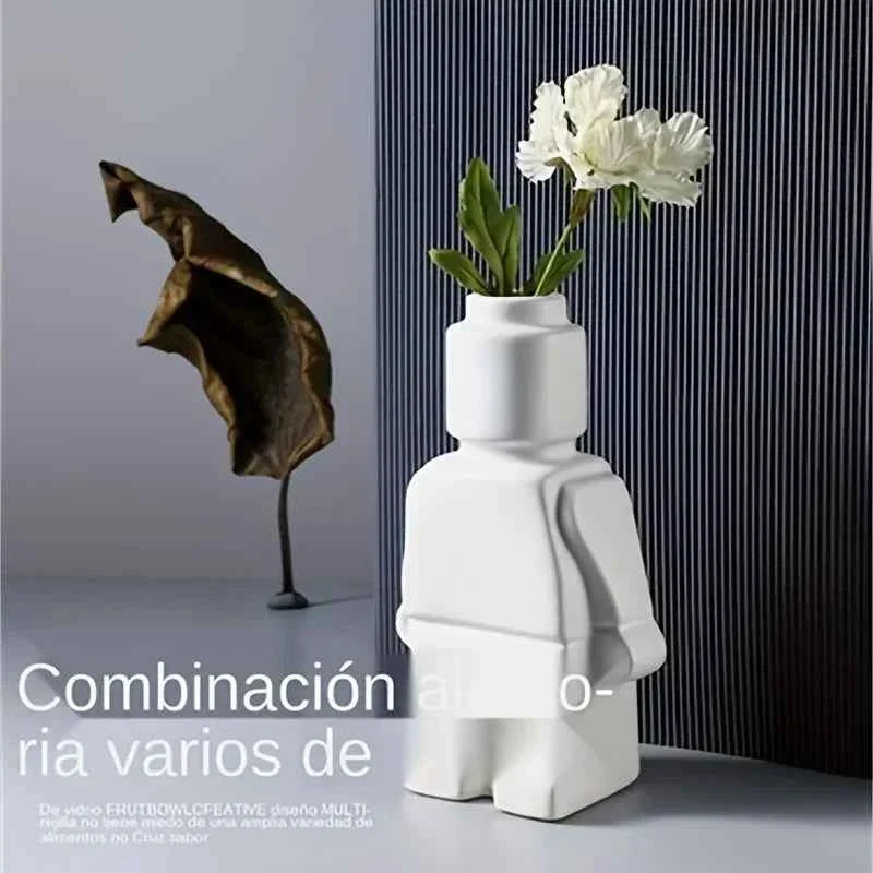 Premium Material Modern Brick Figure Decorative Sculpture for Contemporary Home Decor Elegant