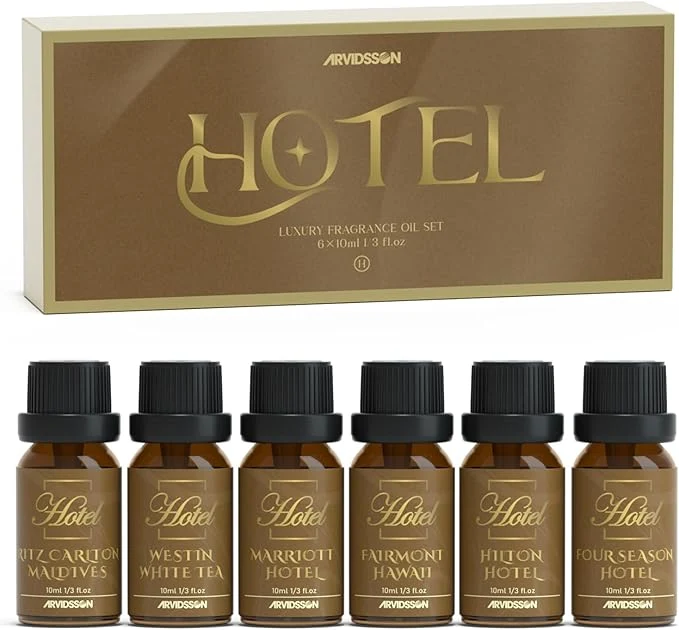 Prestigious ARVIDSSON Hotel Diffuser Oils Gift Set Easy-to-Use