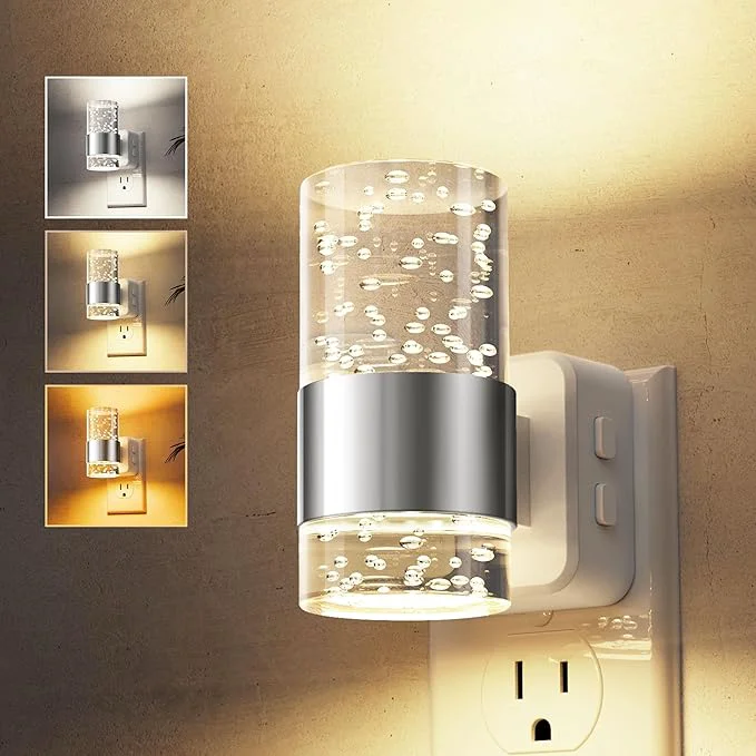 Responsible L LOHAS LED Night Lights Plug into Wall Dimmable Night Light Clean