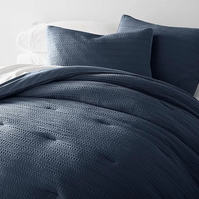 Durable Linen Market Twin Comforter Set 2 Piece – Bring Luxury Home with Our Soft and Lightweight Down Comforters Twin Size – Twin Bed Set Includes Comforter and 1 Pillow Sham Pure