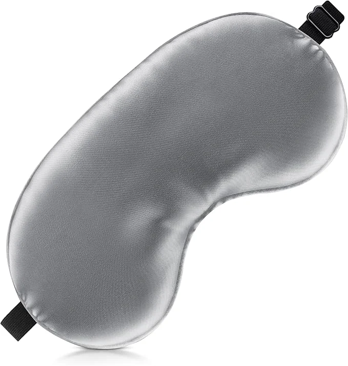 User-Friendly Sleep Mask Silk Eye Mask for Men Sleeping Mask Adjustable Elastic Strap for Organic