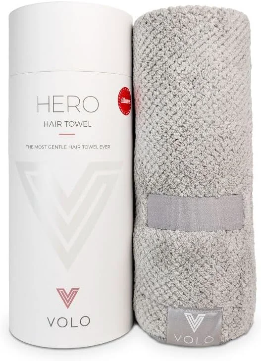 Secure VOLO Hero Hair Towel – Ultra Soft Nanoweave™ Microfiber Super Absorbent Quick Trusted