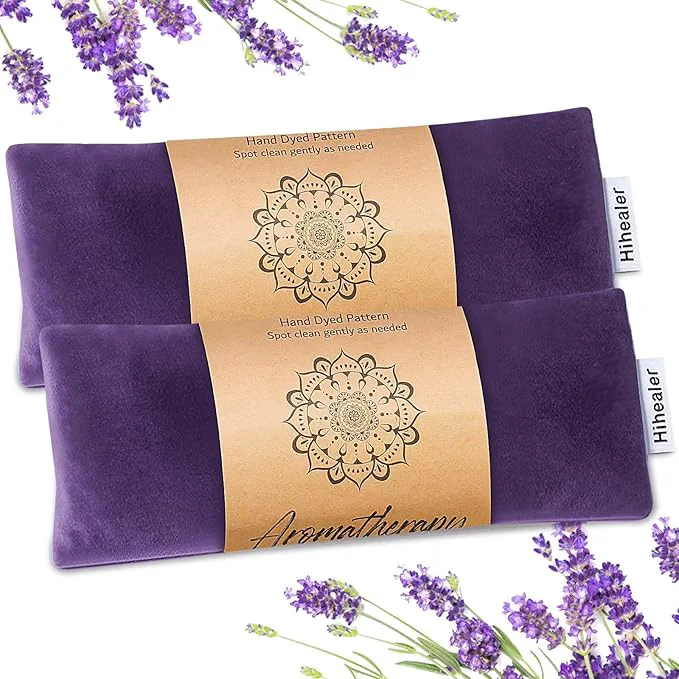 Professional Mothers Day Gifts for Mom Weighted Eye Mask for Sleep Meditation Lavender Original Design