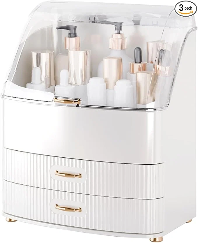 Fashionable Makeup Organizer Countertop Vanity Prestigious