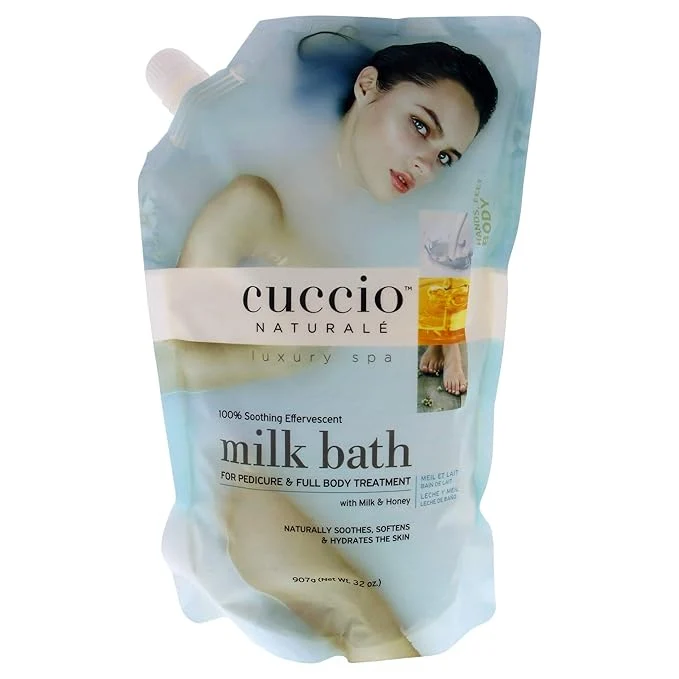 Sustainable Milk Bath Pedicure and Body Treatment by Cuccio Naturale Detailed