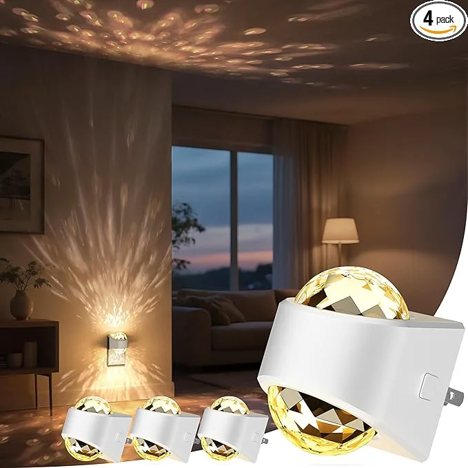 Quality Briignite Night Light Night Lights Plug into Wall LED Projector Night Light Next-Generation