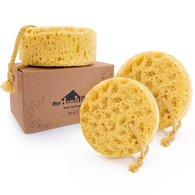 Reliable myHomeBody Bath Sponge Foam Loofah Body Scrubber Secure