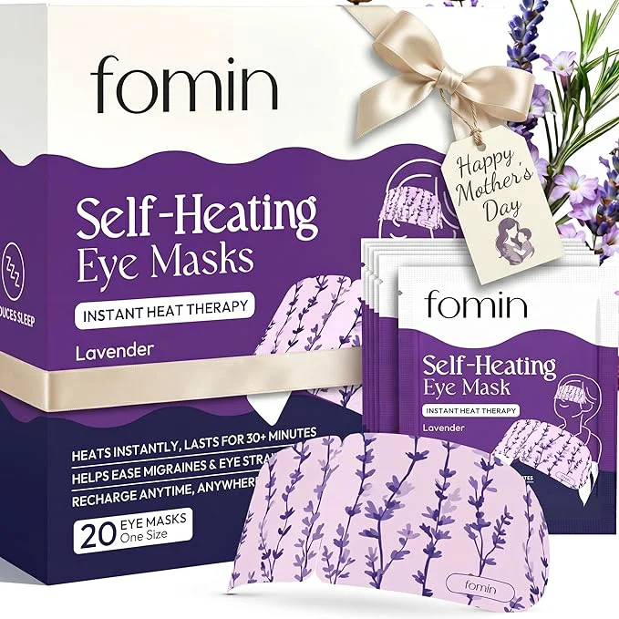 Premium Material FOMIN Steam Eye Mask for Mothers Day Selected