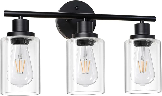 Consistent Unicozin Modern Bathroom Light Fixtures 3 Light Vanity Lights Living Room Eco-Friendly