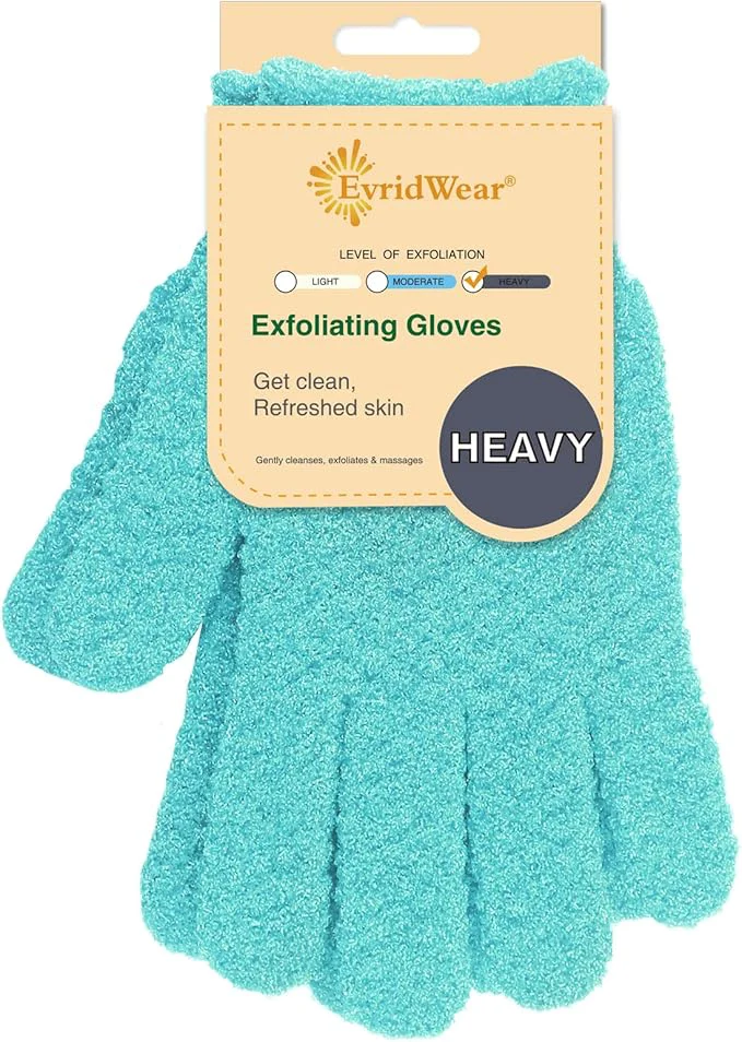 Quality Evridwear Exfoliating Glove Shower Gloves Exfoliate Dead Skin Exceptional