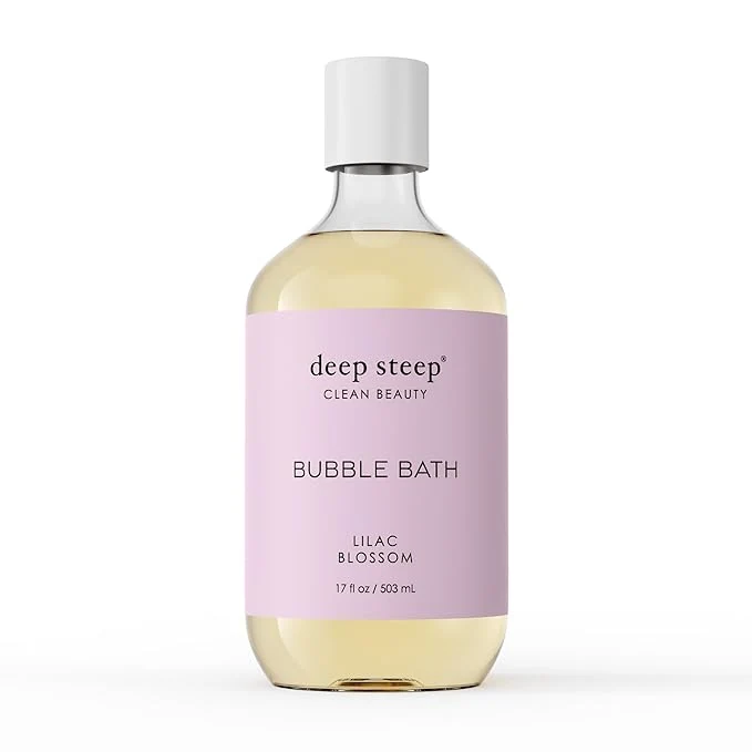 Official Deep Steep Lilac Blossom Bubble Bath Convenient