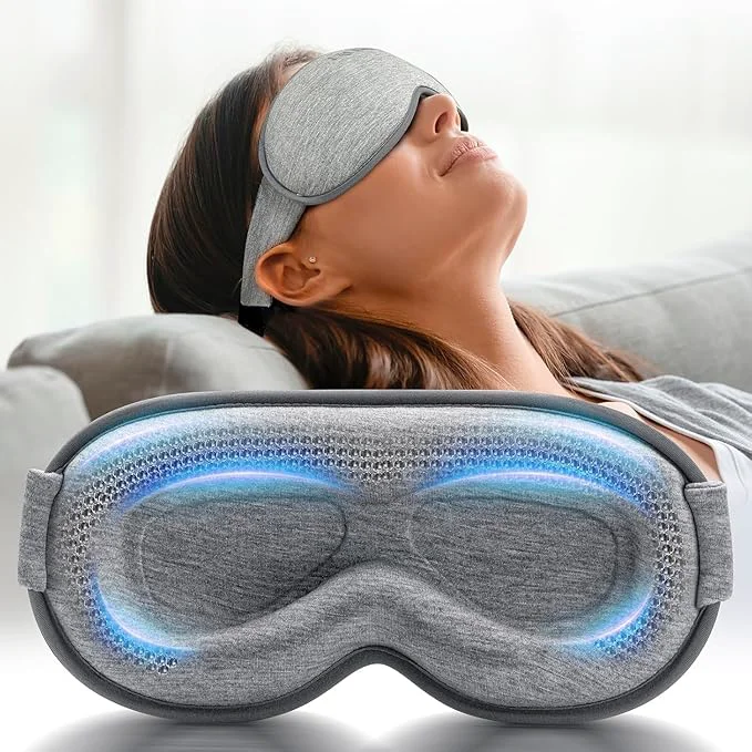 Reusable Weighted Eye Mask for Sleeping Official