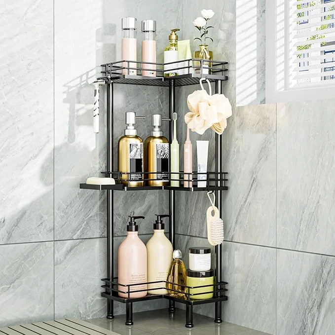 Solid Consumest Corner Shower Caddy Standing User-Friendly