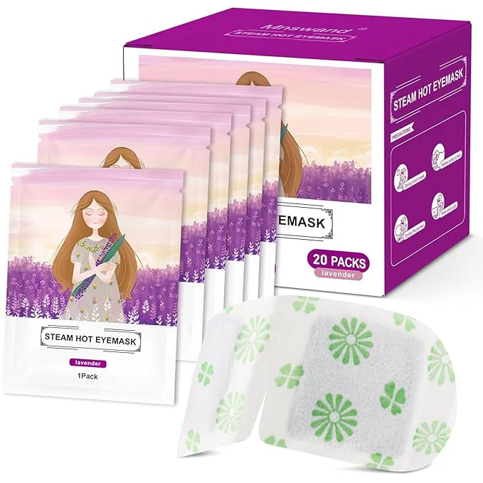 Responsible 30 Packs Steam Eye Mask Lavender Steam Eye Masks Disposable Self-Heating Durable