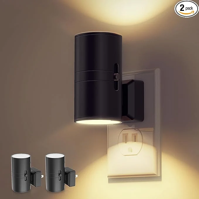 High-Grade L LOHAS LED Night Light with Remote Night Lights Plug into Wall RGB Color Luxury