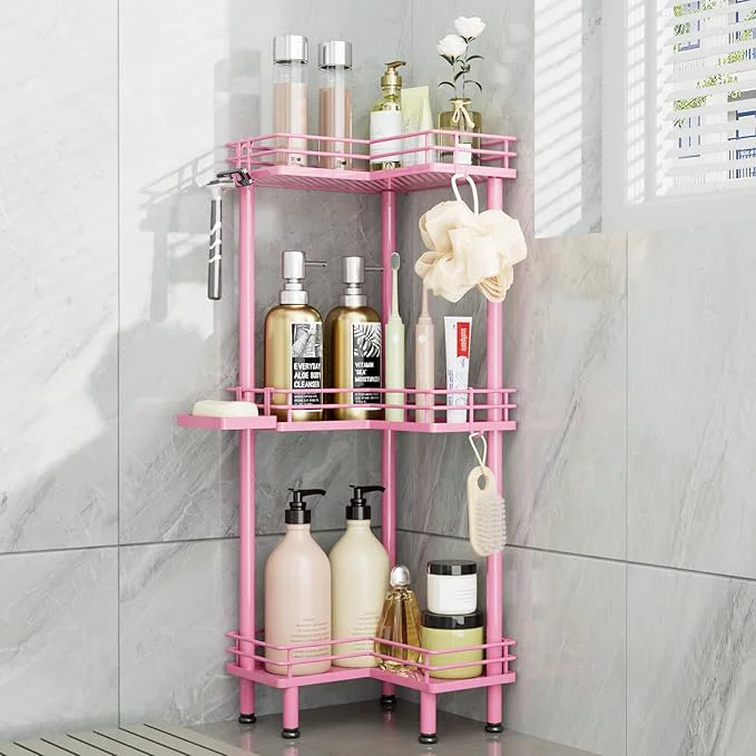 Efficient Consumest Corner Shower Caddy Standing Solid