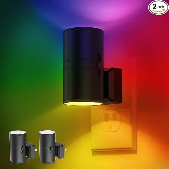 Healthy L LOHAS LED Night Light Night Lights Plug into Wall Color Changing Nightlight Artisan